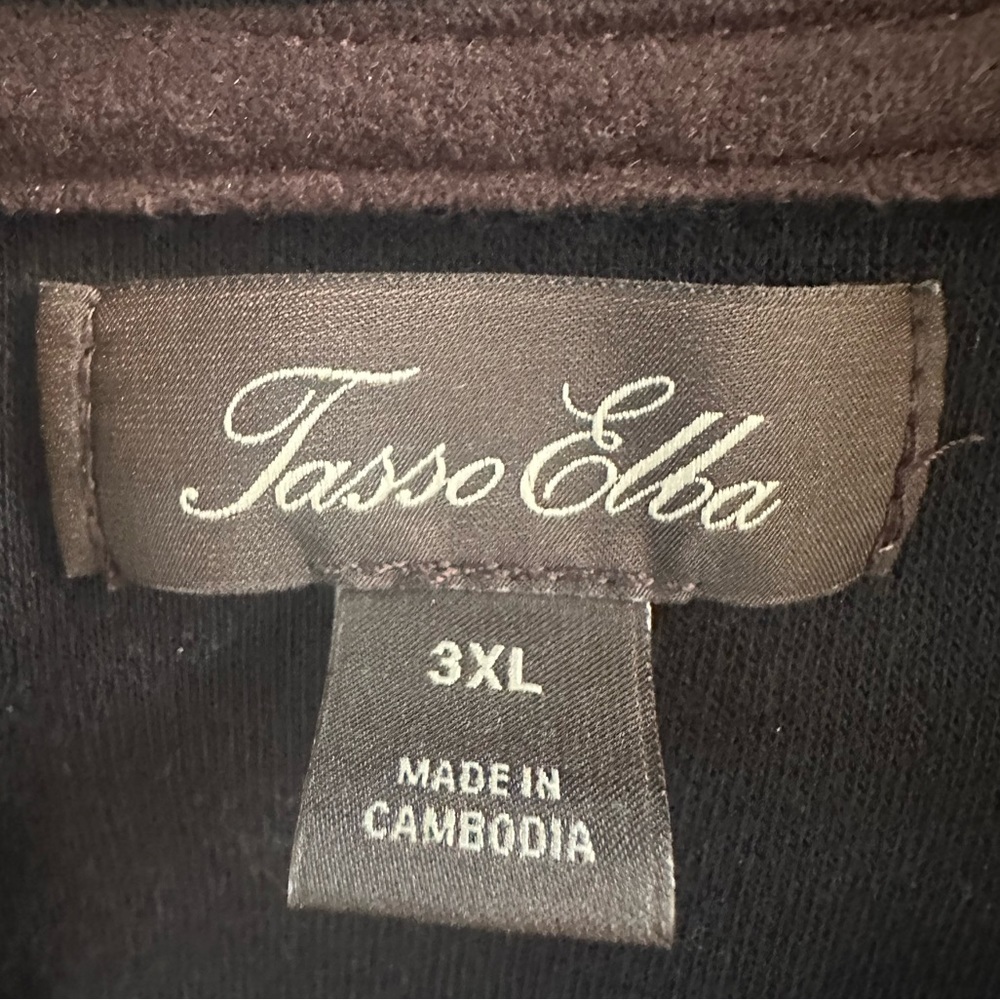 Men’s Tasso Elba quarter zip sweater - Picture 3 of 3